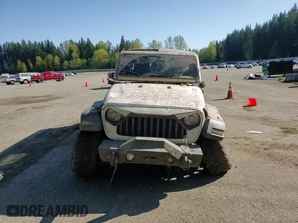 2018 Jeep Wrangler Unlimited Sport S с VIN 1C4HJXDN5JW254560, выставлен на аукционе Copart как лот 53254825 с пробегом Не указан миль и Списание • Salvage title. История ставок и продаж доступна на DreamBid. Изображение 12.