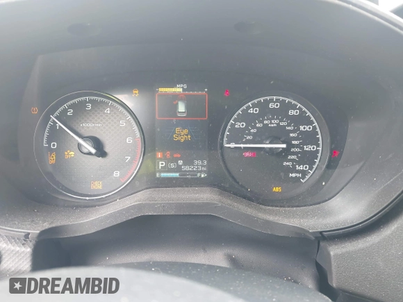 2020 Subaru Forester with VIN JF2SKADC5LH428621, listed as a IAAI auction lot 42303067 with 58,223 mi miles and . Bid and sale history available at DreamBid. Image 7.