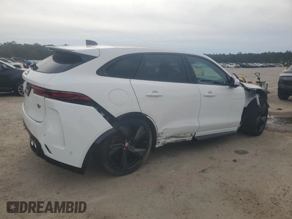 2023 Jaguar F-Pace SVR with VIN SADCZ2EE2PA709590, listed as a Copart auction lot 71632904 with 12,561 mi miles and Clean Title. Bid and sale history available at DreamBid. Image 3.