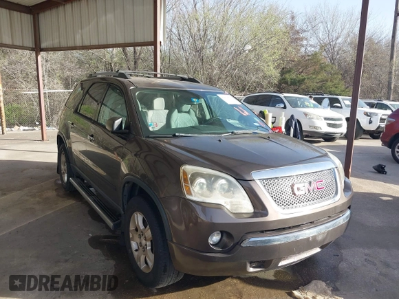2011 GMC Acadia SL with VIN 1GKKRNED2BJ297054, listed as a IAAI auction lot 41816764 with 146,829 mi miles and . Bid and sale history available at carsss.com. Image 1.