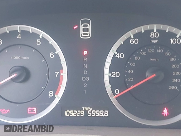 2010 Honda Accord LX with VIN 1HGCP2F30AA103339, listed as a IAAI auction lot 42548616 with 109,229 mi miles and . Bid and sale history available at DreamBid. Image 7.