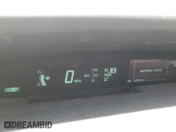 2015 Toyota Prius Four with VIN JTDKN3DU9F0446701, listed as a Copart auction lot 50075335 with 67,097 mi miles and Salvage Title. Bid and sale history available at carsss.com. Image 9.