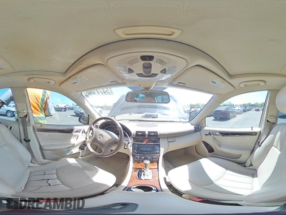 2007 Mercedes-Benz C 280 Luxury with VIN WDBRF92H67F928723, listed as a Copart auction lot 54741295 with 179,129 mi miles and Salvage title. Bid and sale history available at DreamBid. Image 14.