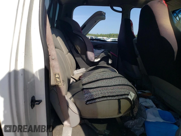 2001 Ford F-150 XLT with VIN 1FTRW07W71KE61878, listed as a Copart auction lot 60516665 with Not provided miles and Salvage title. Bid and sale history available at DreamBid. Image 10.