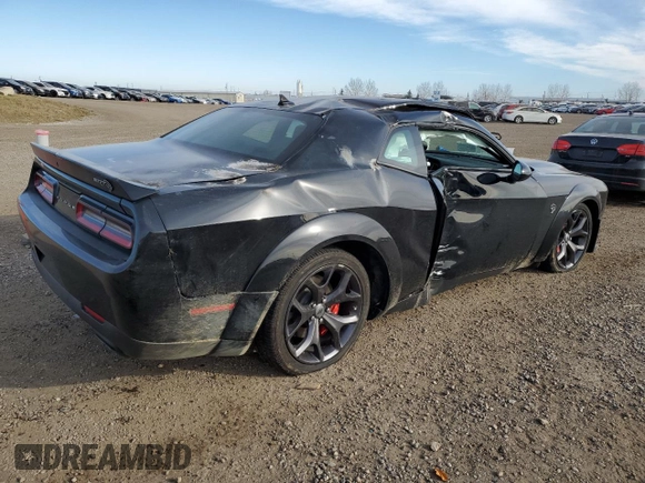 2021 Dodge Challenger SRT Hellcat with VIN 2C3CDZC98MH644920, listed as a Copart auction lot 78291074 with 6,808 mi miles and Salvage Title. Bid and sale history available at DreamBid. Image 3.