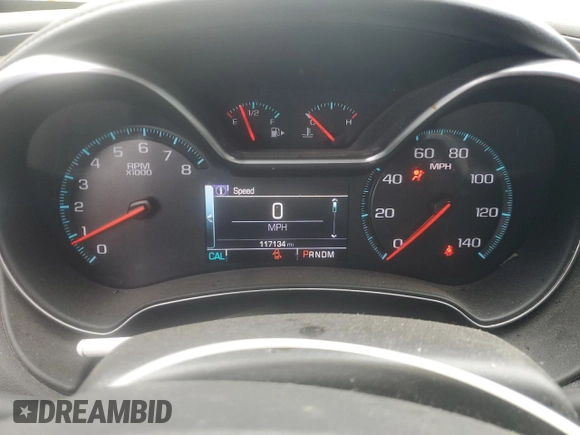2018 Chevrolet Impala LT z VIN 2G1105S35J9115931, wystawiony jako Copart lot #53836225 z przebiegiem 117 134 mil mil oraz Szkoda całkowita • Salvage title. Historia ofert i sprzedaży dostępna na DreamBid. Obrazek 9.