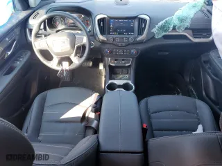 2024 GMC Terrain Denali with VIN 3GKALXEGXRL294070, listed as a Copart auction lot 57816284 with 216 mi miles and Salvage Title. Bid and sale history available at carsss.com. Image 8.