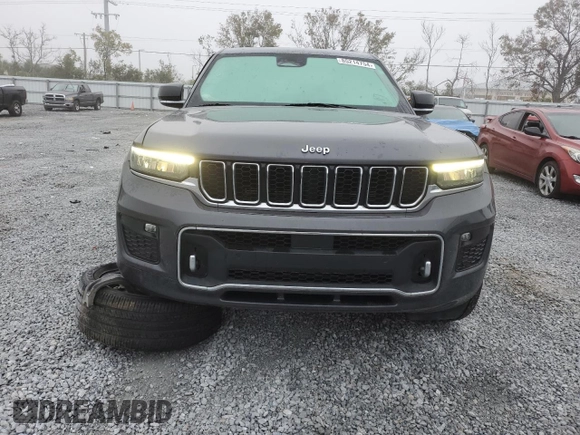 2021 Jeep Grand Cherokee Overland with VIN 1C4RJJDGXM8153204, listed as a Copart auction lot 85214754 with 41,478 mi miles and Salvage title. Bid and sale history available at DreamBid. Image 5.