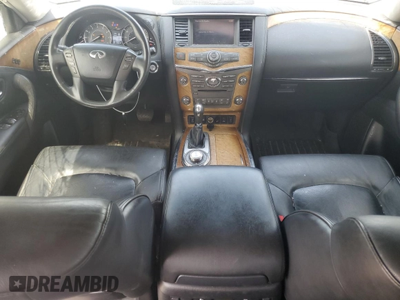 2014 Infiniti QX80 with VIN JN8AZ2NE1E9068423, listed as a Copart auction lot 58903345 with 160,857 mi miles and Clean title. Bid and sale history available at DreamBid. Image 8.