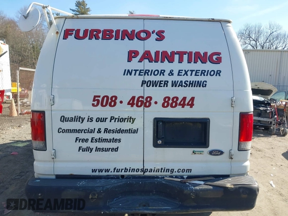 2011 Ford Econoline Cargo Commercial with VIN 1FTSE3EL7BDA52929, listed as a IAAI auction lot 41708374 with 227,114 mi miles. Bid and sale history available at carsss.com. Image 16.
