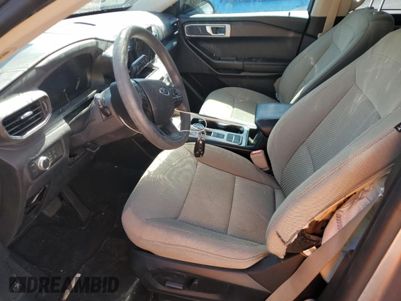 2021 Ford Explorer with VIN 1FMSK7BH7MGA72210, listed as a Copart auction lot 59494505 with 54,769 mi miles and Salvage title. Bid and sale history available at DreamBid. Image 7.