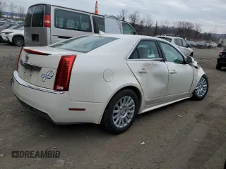 2013 Cadillac CTS Luxury with VIN 1G6DH5E52D0105143, listed as a Copart auction lot 88317345 with 50,077 mi miles and Salvage title. Bid and sale history available at DreamBid. Image 3.