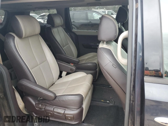 2016 Kia Sedona SX-L with VIN KNDME5C12G6118059, listed as a Copart auction lot 47723945 with 177,391 mi miles and Salvage Title. Bid and sale history available at carsss.com. Image 12.