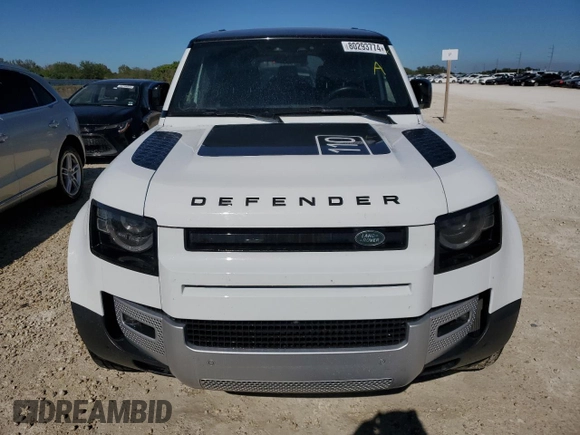 2022 Land Rover Defender SE with VIN SALEPERU1N2100701, listed as a Copart auction lot 80293774 with Not provided miles and Salvage title. Bid and sale history available at DreamBid. Image 5.