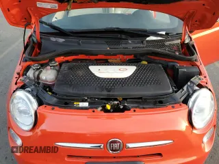 2015 FIAT 500e with VIN 3C3CFFGE5FT585805, listed as a Copart auction lot 81520364 with 43,946 mi miles and Clean Title. Bid and sale history available at carsss.com. Image 11.