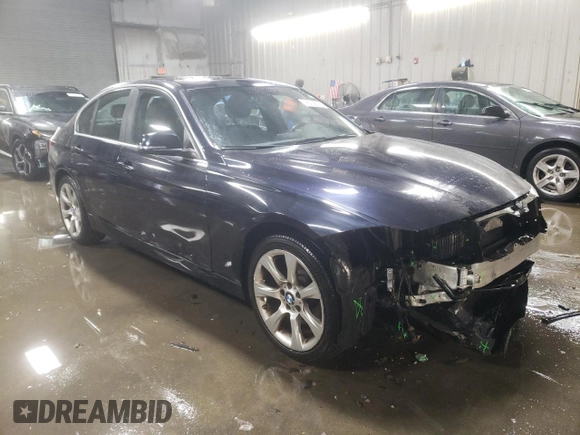 2015 BMW 3 Series 320i xDrive with VIN WBA3C3G57FNT52072, listed as a Copart auction lot 45038055 with 157,309 mi miles and Salvage Title. Bid and sale history available at carsss.com. Image 4.