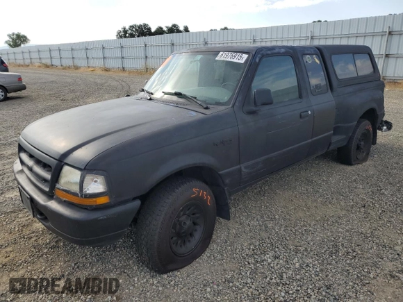 1999 Ford Ranger XL with VIN 1FTZR15V1XPB88455, listed as a Copart auction lot 61976915 with 117,711 mi miles and Salvage title. Bid and sale history available at DreamBid. Image 1.