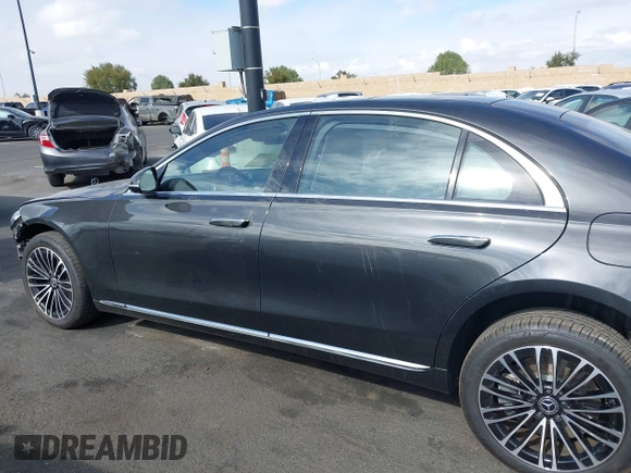 2023 Mercedes-Benz S 580e with VIN W1K6G6KB2PA198095, listed as a IAAI auction lot 41506845 with 29,903 mi miles and . Bid and sale history available at DreamBid. Image 15.