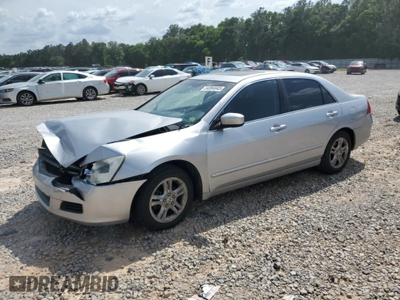 2006 Honda Accord EX-L z VIN 1HGCM56866A159217, wystawiony jako Copart lot #54994945 z przebiegiem 127 522 mil mil oraz Szkoda całkowita • Salvage title. Historia ofert i sprzedaży dostępna na DreamBid. Obrazek 1.
