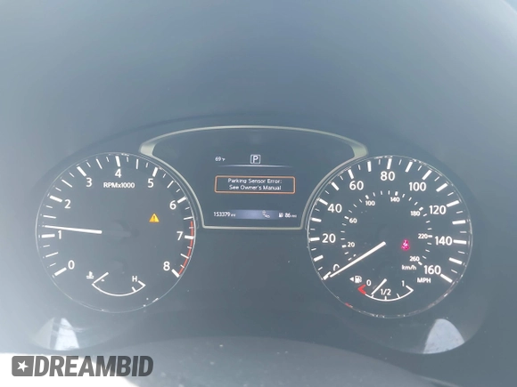 2016 Nissan Altima SR with VIN 1N4BL3AP9GC109763, listed as a IAAI auction lot 41851439 with 153,379 mi miles and . Bid and sale history available at carsss.com. Image 7.