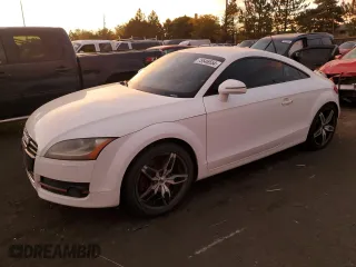 2008 Audi TT 3.2L with VIN TRUDD38J681011763, listed as a Copart auction lot 75546554 with 167,364 mi miles and Salvage Title. Bid and sale history available at carsss.com. Image 1.