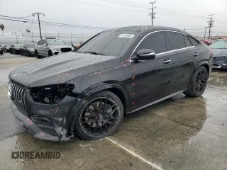 2021 Mercedes-Benz GLE 53 AMG z VIN 4JGFD6BB3MA511472, wystawiony jako Copart lot #44436565 z przebiegiem 33 588 mil mil oraz Szkoda całkowita • Salvage title. Historia ofert i sprzedaży dostępna na DreamBid. Obrazek 1.