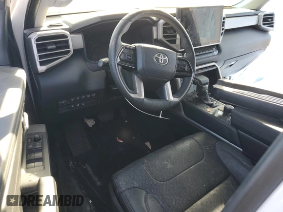 2023 Toyota Sequoia SR5 with VIN 7SVAAAAA9PX001329, listed as a Copart auction lot 75925634 with 0 mi miles and Salvage Title. Bid and sale history available at carsss.com. Image 8.