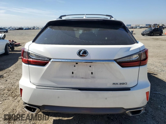 2017 Lexus RX with VIN JTJBZMCA9H2021226, listed as a Copart auction lot 46192825 with 85,410 mi miles and Salvage Title. Bid and sale history available at carsss.com. Image 6.