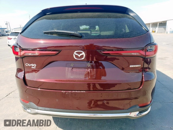 2024 Mazda CX-90 Premium Plus z VIN JM3KKEHD4R1184302, wystawiony jako Copart lot #51387385 z przebiegiem 8 426 mil mil oraz Szkoda całkowita • Salvage title. Historia ofert i sprzedaży dostępna na DreamBid. Obrazek 6.