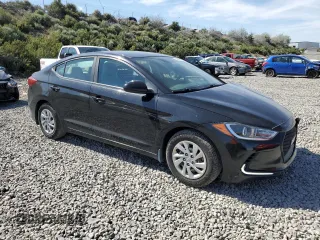 2017 Hyundai Elantra SE with VIN KMHD74LF0HU422144, listed as a Copart auction lot 58440525 with 71,691 mi miles and Salvage title. Bid and sale history available at DreamBid. Image 4.