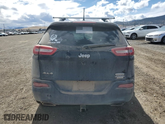 2017 Jeep Cherokee Latitude with VIN 1C4PJMCS6HD224152, listed as a Copart auction lot 48911315 with Not provided miles and Salvage title. Bid and sale history available at DreamBid. Image 6.
