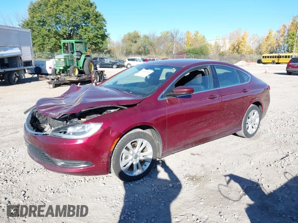 2017 Chrysler 200 Touring with VIN 1C3CCCFB3HN501353, listed as a IAAI auction lot 40552969 with 101,533 mi miles. Bid and sale history available at carsss.com. Image 20.