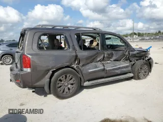 2015 Nissan Armada Platinum z VIN 5N1BA0NF2FN623534, wystawiony jako Copart lot #43910765 z przebiegiem 110 270 mil mil oraz Szkoda całkowita • Salvage title. Historia ofert i sprzedaży dostępna na DreamBid. Obrazek 3.