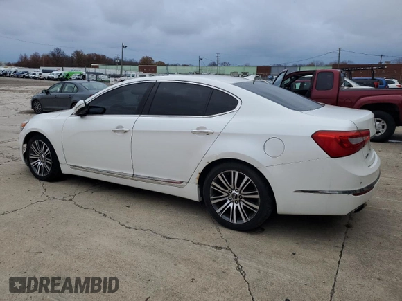 2014 Kia Cadenza Premium with VIN KNALN4D73E5126311, listed as a Copart auction lot 81577174 with 149,987 mi miles and Clean Title. Bid and sale history available at carsss.com. Image 2.