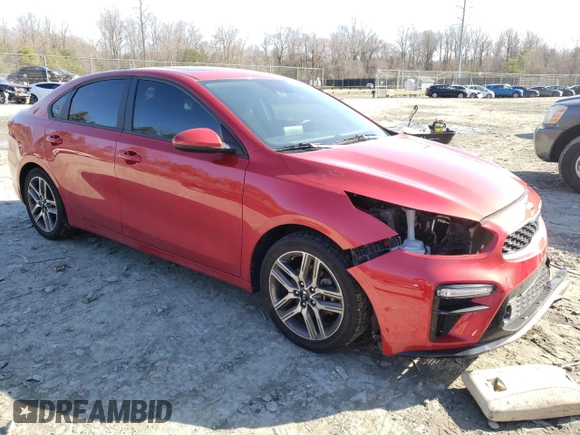 2019 Kia Forte S with VIN 3KPF34AD4KE020305, listed as a Copart auction lot 48034735 with 58,786 mi miles and Salvage Title. Bid and sale history available at carsss.com. Image 4.