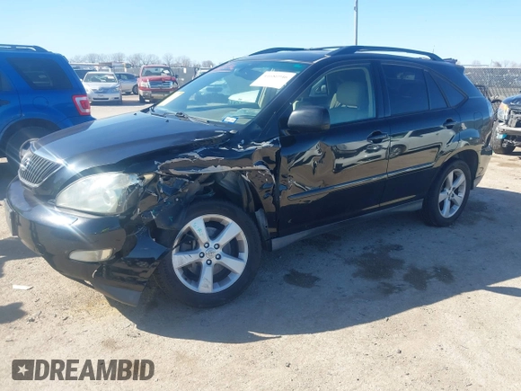 2006 Lexus RX 330 with VIN JTJGA31U560061137, listed as a IAAI auction lot 41686946 with 158,094 mi miles. Bid and sale history available at carsss.com. Image 2.