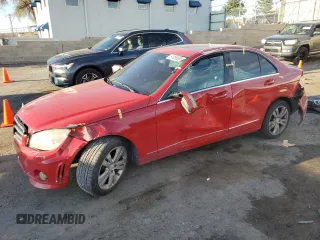 2008 Mercedes-Benz C 300 Sport with VIN WDDGF54X28F074679, listed as a Copart auction lot 61095065 with Not provided miles and Salvage title. Bid and sale history available at DreamBid. Image 1.