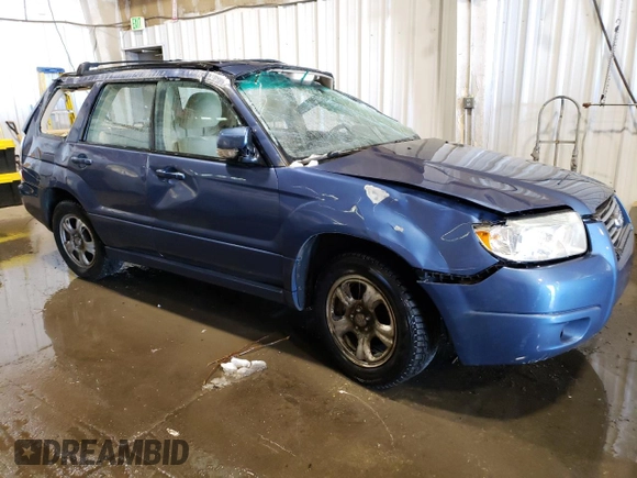 2007 Subaru Forester X w/Premium Pkg with VIN JF1SG65647G715181, listed as a Copart auction lot 50076855 with 189,309 mi miles and Salvage Title. Bid and sale history available at carsss.com. Image 4.