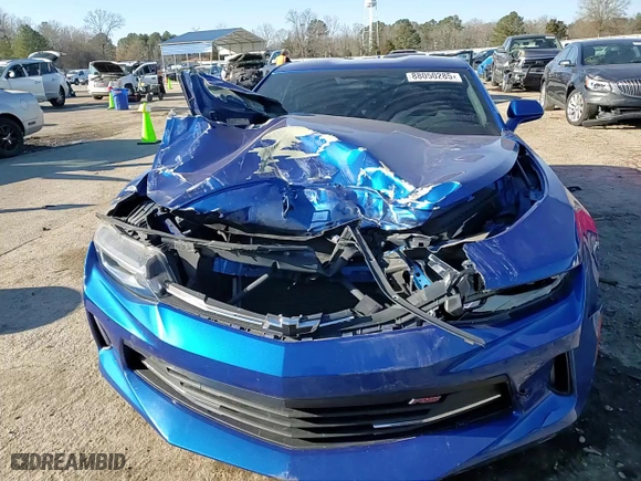 2018 Chevrolet Camaro 1LT with VIN 1G1FB1RS3J0100442, listed as a Copart auction lot 88050285 with 62,181 mi miles and Salvage Title. Bid and sale history available at carsss.com. Image 11.