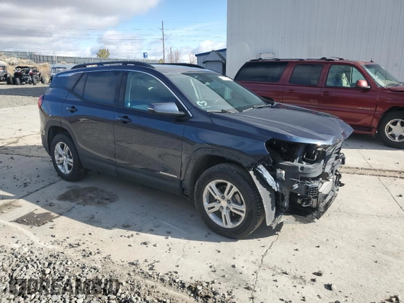 2018 GMC Terrain SLE Diesel with VIN 3GKALUEU1JL216575, listed as a Copart auction lot 48912465 with 140,961 mi miles and Salvage Title. Bid and sale history available at DreamBid. Image 4.
