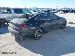 2022 Hyundai Sonata Limited with VIN KMHL34J26NA197412, listed as a IAAI auction lot 41371825 with 65,226 mi miles. Bid and sale history available at carsss.com. Image 4.
