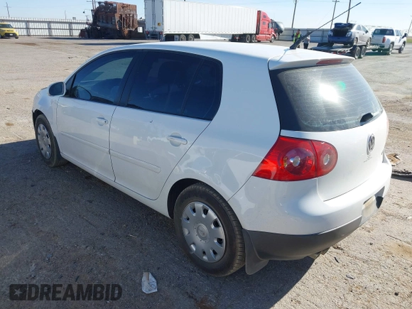 2007 Volkswagen Rabbit z VIN WVWDR71K37W216514, wystawiony jako IAAI lot #41871868 z przebiegiem 162 185 mil mil oraz . Historia ofert i sprzedaży dostępna na DreamBid. Obrazek 3.