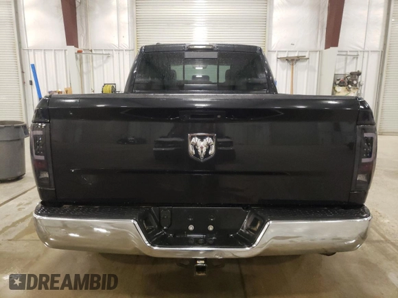 2018 Ram 1500 Big Horn with VIN 1C6RR7GG9JS307284, listed as a Copart auction lot 52587435 with 104,823 mi miles and Salvage title. Bid and sale history available at DreamBid. Image 6.