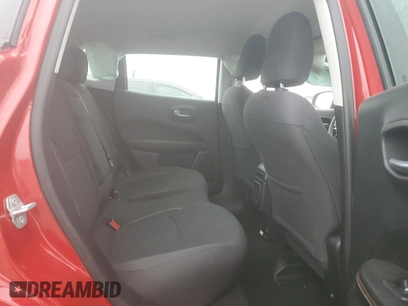 2019 Jeep Compass Sport with VIN 3C4NJCABXKT715569, listed as a Copart auction lot 53742685 with Not provided miles and Salvage title. Bid and sale history available at DreamBid. Image 10.