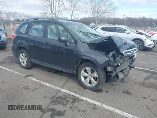 2015 Subaru Forester 2.5i with VIN JF2SJABC6FH510111, listed as a IAAI auction lot 41521931 with 133,656 mi miles. Bid and sale history available at carsss.com. Image 1.