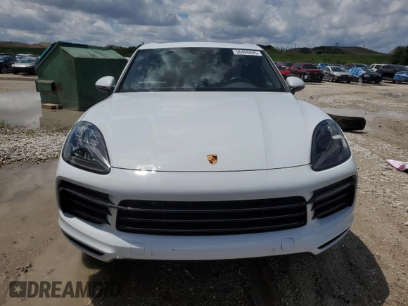 2023 Porsche Cayenne with VIN WP1AA2AY0PDA01300, listed as a Copart auction lot 56468895 with 32,576 mi miles and Salvage title. Bid and sale history available at DreamBid. Image 5.