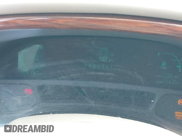 2002 Cadillac DeVille z VIN 1G6KD54Y42U206950, wystawiony jako IAAI lot #42189419 z przebiegiem 98 150 mil mil oraz . Historia ofert i sprzedaży dostępna na DreamBid. Obrazek 7.