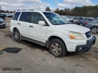 2003 Honda Pilot EX with VIN 2HKYF18533H568502, listed as a Copart auction lot 46515935 with 303,103 mi miles and Clean Title. Bid and sale history available at carsss.com. Image 4.