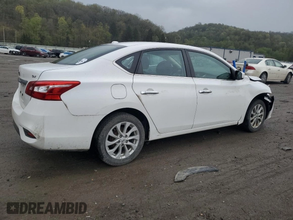 2019 Nissan Sentra SV with VIN 3N1AB7AP1KY429789, listed as a Copart auction lot 54741365 with 109,237 mi miles and Salvage Title. Bid and sale history available at carsss.com. Image 3.