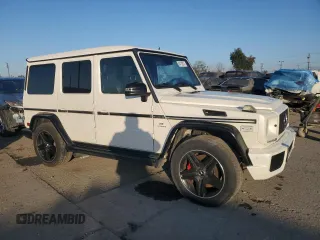 2016 Mercedes-Benz G-Class G 63 AMG with VIN WDCYC7DF3GX254962, listed as a Copart auction lot 84110874 with 63,556 mi miles and Salvage Title. Bid and sale history available at carsss.com. Image 4.
